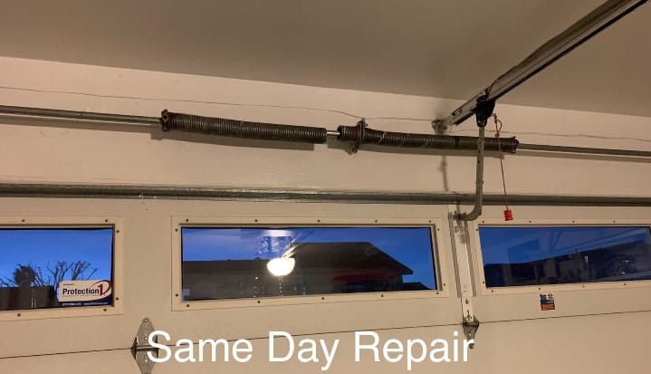 Metal And  All Glass Door Garage Door