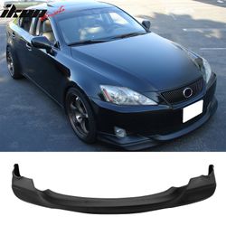 Fits 2006-2008 Lexus IS250 IS350 VIP Style Front Bumper Lip Rough Textured Surface