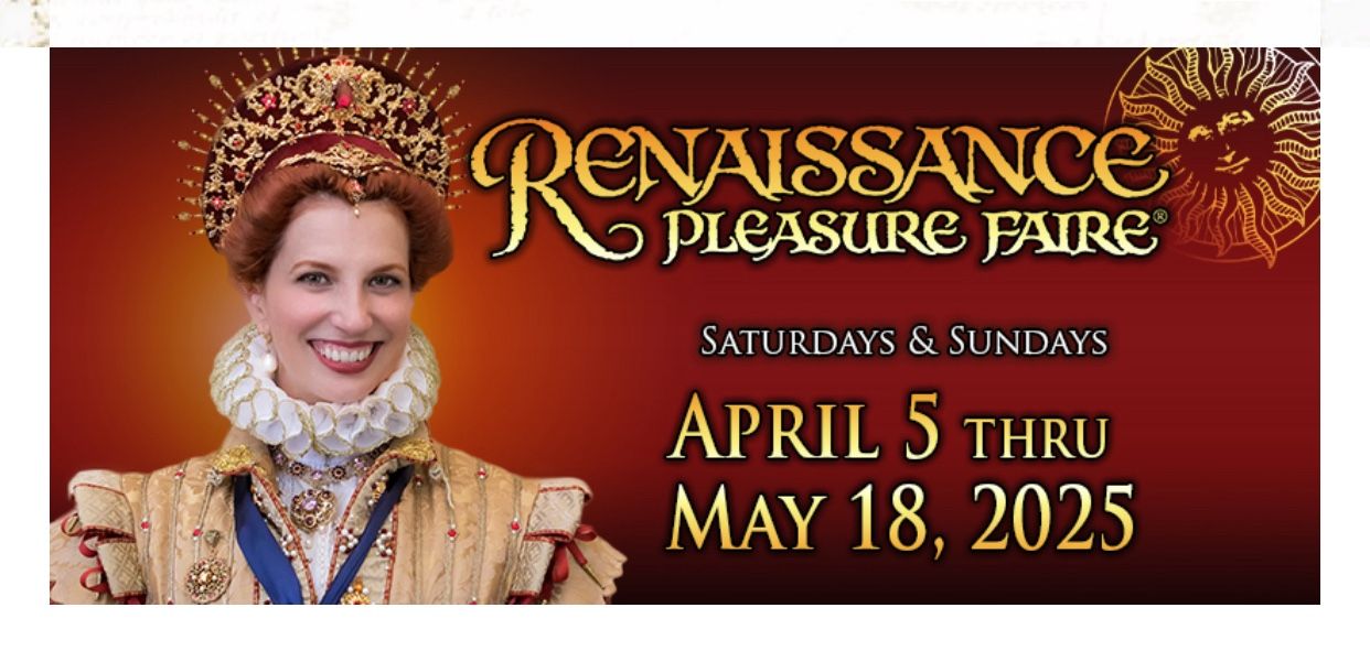 2 Tickets For Renaissance Faire Sunday May 18