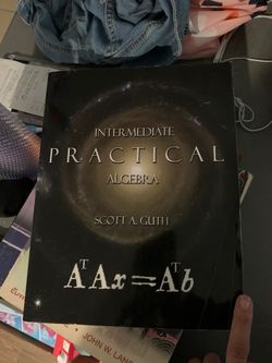 Intermediate Practical Algebra