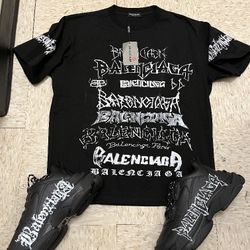 Shirt & Sneakers Set