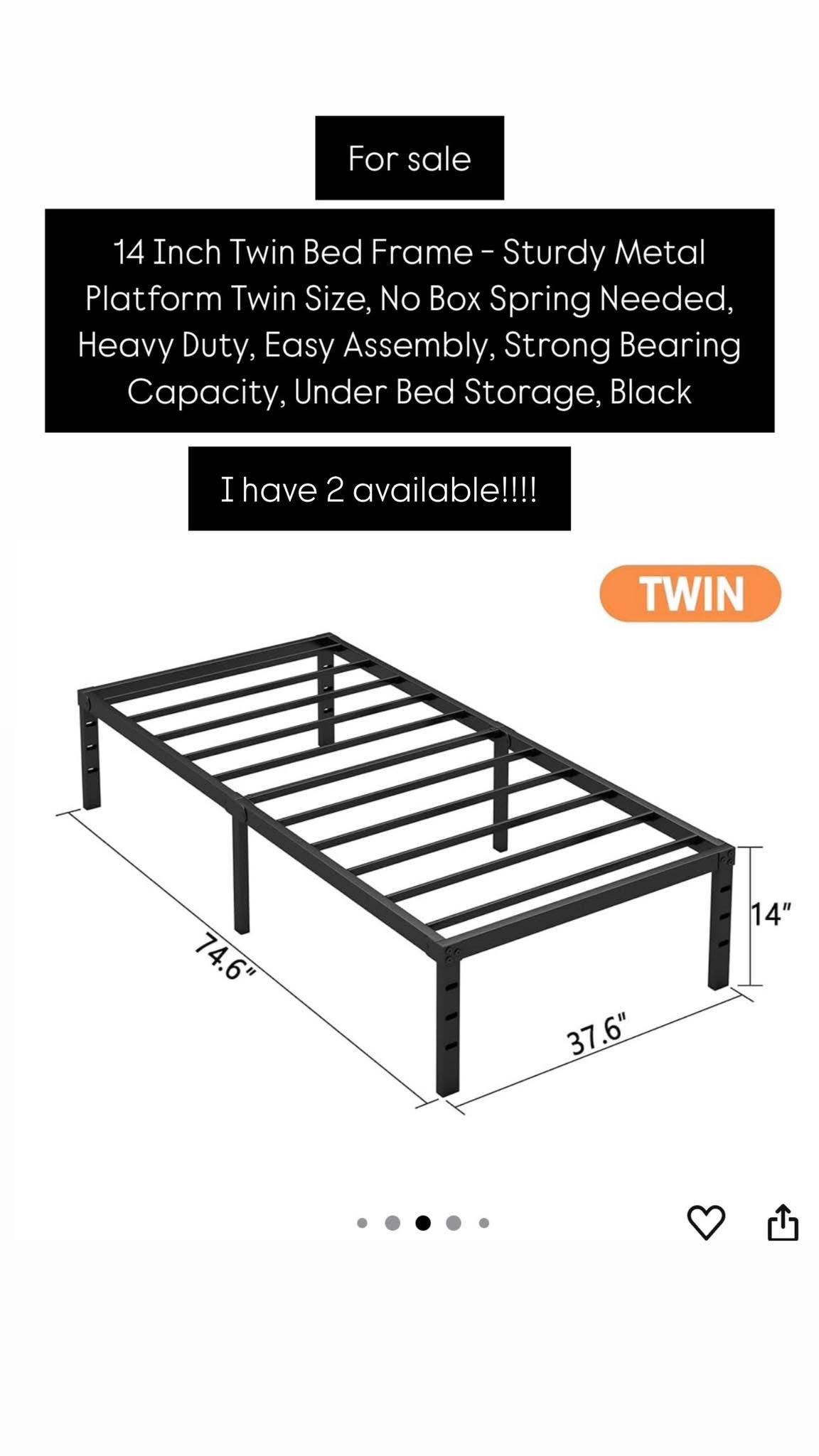 Twin Bed Frame