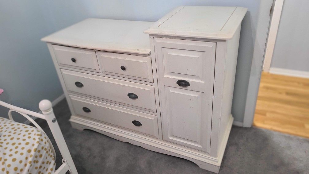 Changing table and dresser