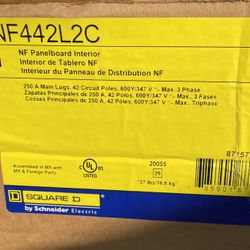 Square D NF Panelboard Interior – NF442L2C – Copper Bus + Neutral Kit – New