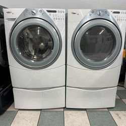 Whirlpool Duet Washer And Dryer Set (Delivery Available)