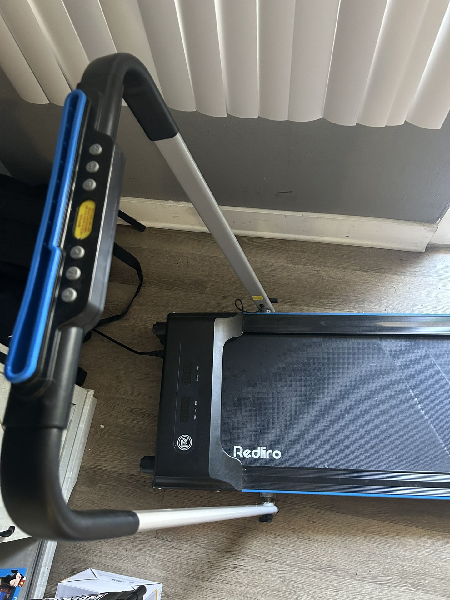 REDLIRO Under Desk Treadmill 2 in 1 Walking Pad, Portable, Folding, Electric, Motorized, Walking and Jogging Machine with Remote Control for Home and