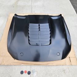 Ford Mustang Aluminum Hood GT 500 Shelby style for 2015-2023