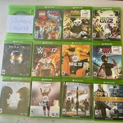 XBOX ONE -12 games , One Is New 