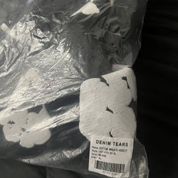 Black  Demin Tears hoodie