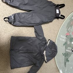 Zara Rain Coat And Pant