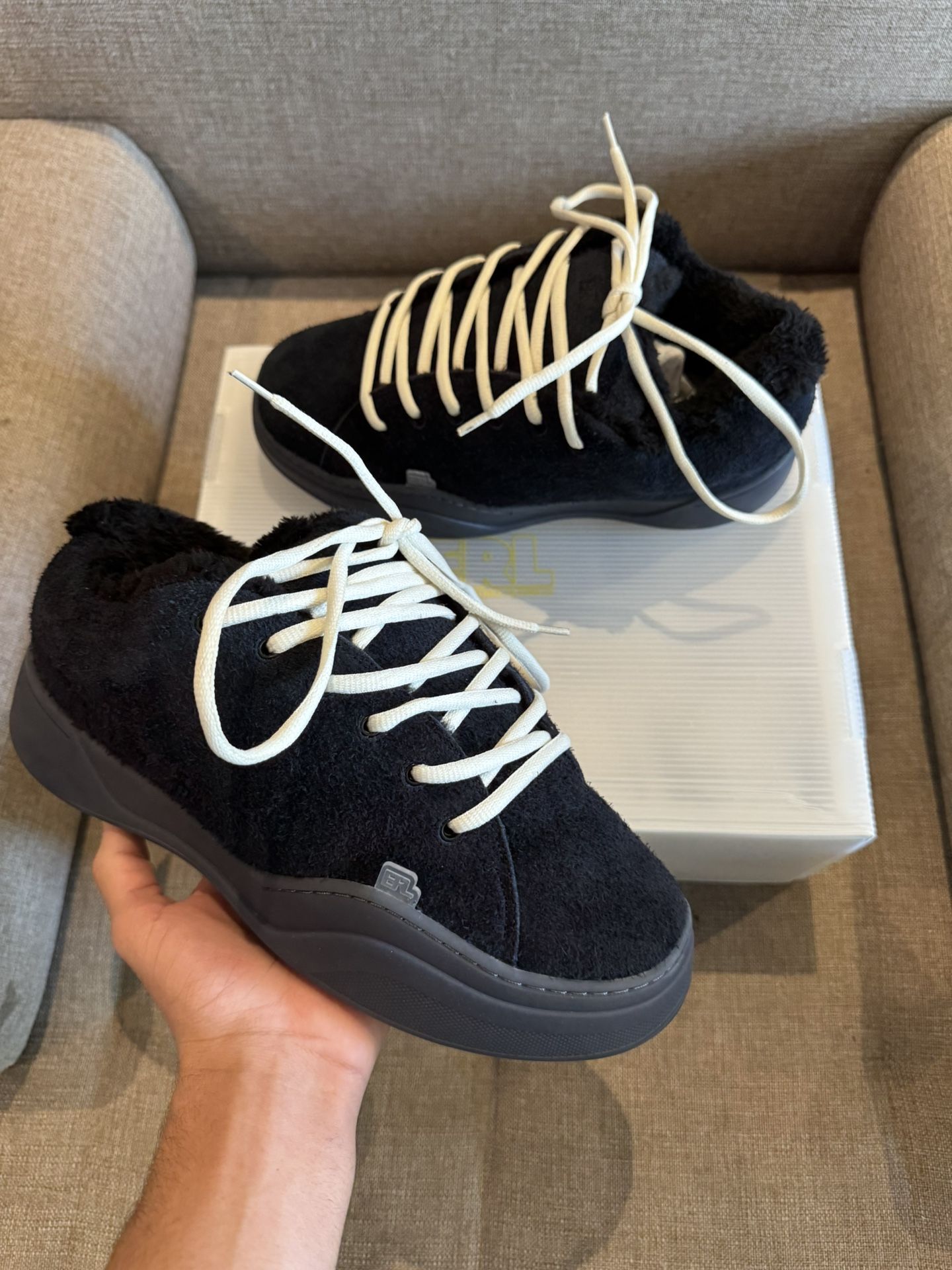 ERL Vamps Black Colorway Size 12