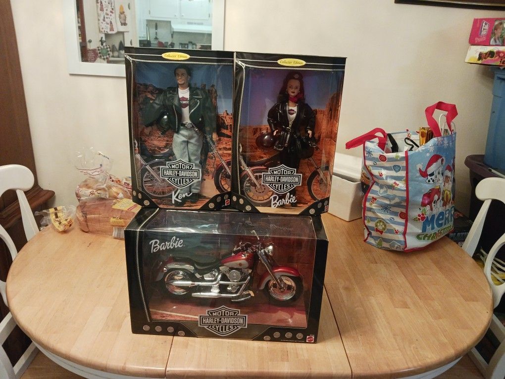 Harley Barbie Set