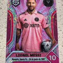 2023 Lionel Messi Card Inter Miami 