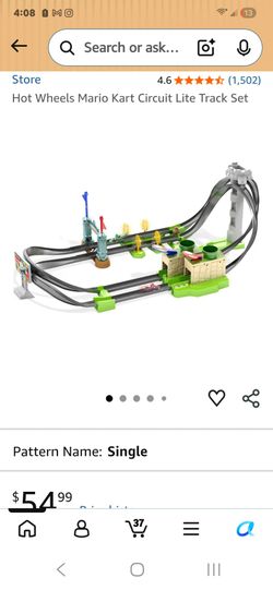 Hot wheels Mario Kart Circuit Lite track set