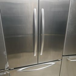 Kitchen Aid Stainless Steel Fridge Bottom Freezer Counter Depth 30-day Warranty 