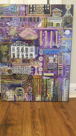 Handmade painting by local artist