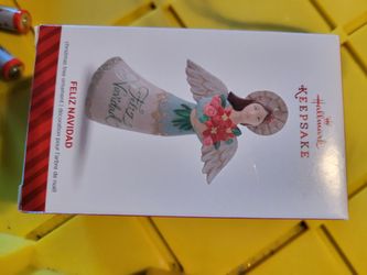 Hallmark Keepsake Feliz Navidad Angel Christmas Ornament