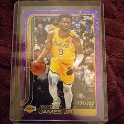 2025-26 Topps #d Bronny