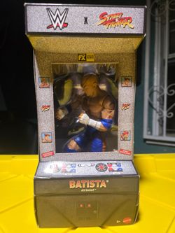 Batista as Sagat WWE X Street Fighter Elite Collection Action Figure