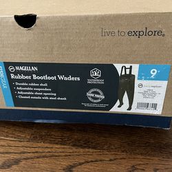 Magellan Outdoor Men’s Rubber Chest Bootfoot Waders
