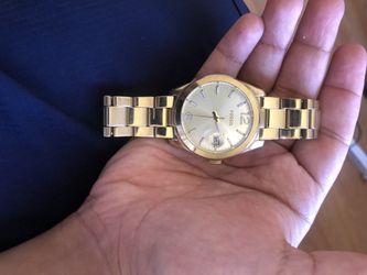 Fossil Gold Plated Watch
