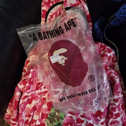 A Bathing Ape Bape Hoodie XL