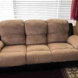 Great Sectional with pull out reclining seats
