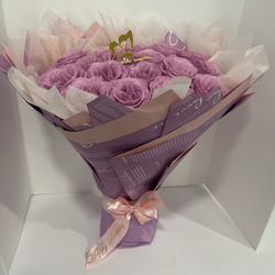 Ramos diy glitter roses