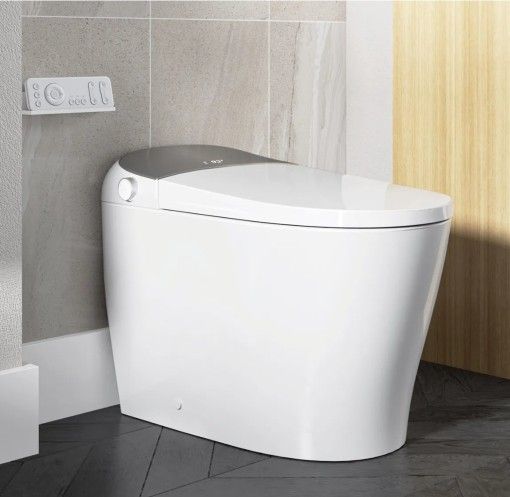 Smart Modern Toilet. Toilet Moderno Inteligente