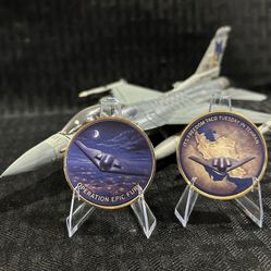 Operation Epic Fury - B2 Stealth Bomber Military Limited Edition Challenge Coin
