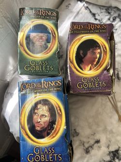 Lord Of The Ring Goblets