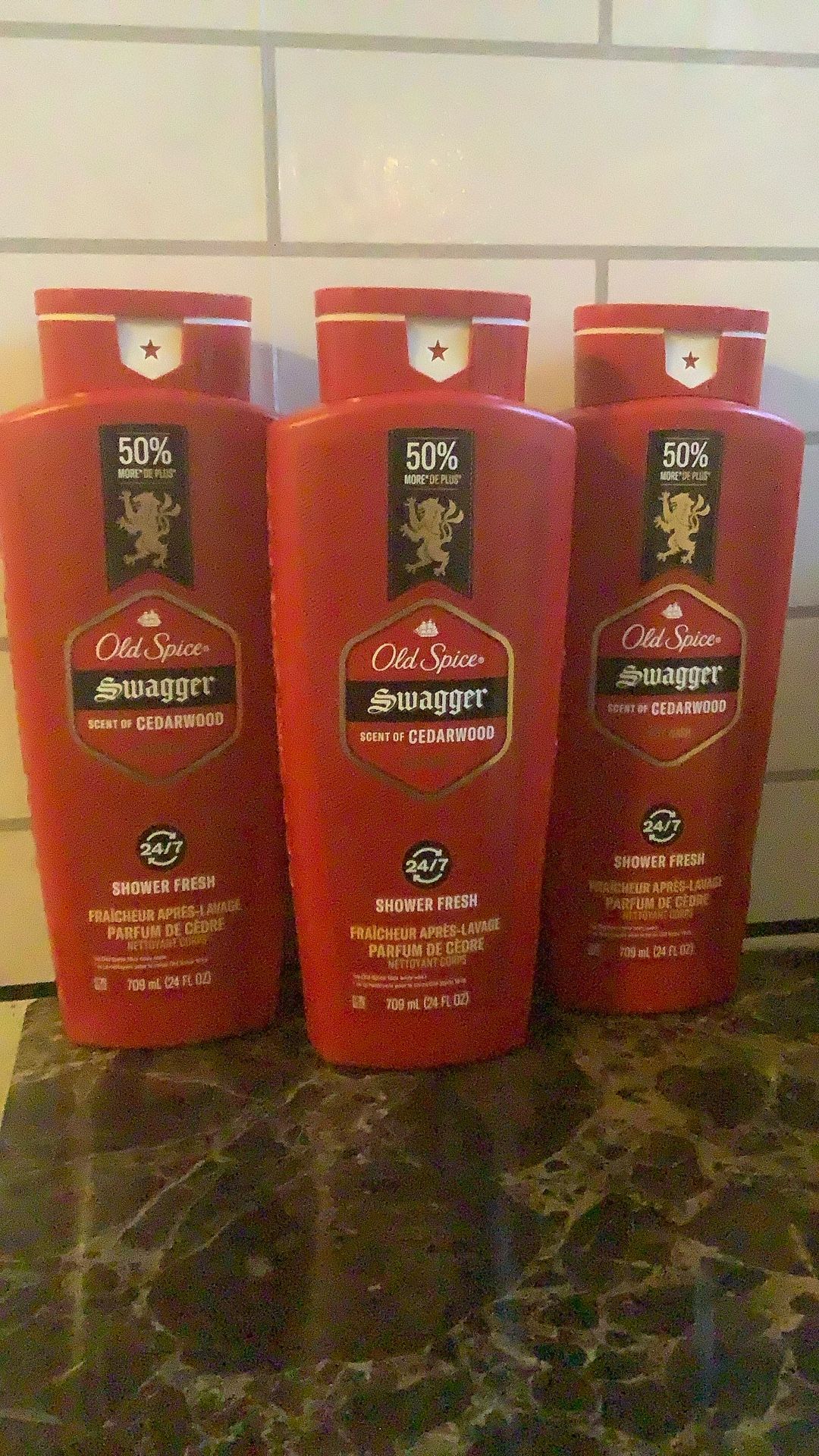 3-Old Spice Body Wash 24oz All For $16 Or $6 For One