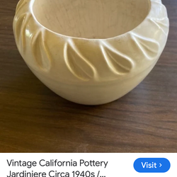 Mid-century modern Jardine vase