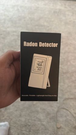 Radon Detector NEW IN BOX