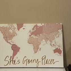 Girls Picture “she’s Going Places “