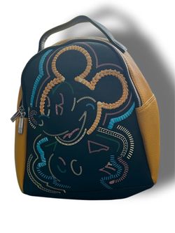 Disney x Danielle Nicole Mickey Mouse Faux Leather Mini Backpack Bag
