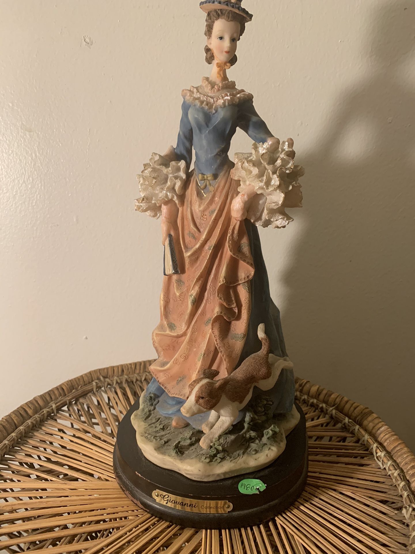 Vintage Giovanni Collection Victorian Statue Figurine