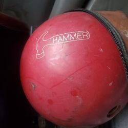 2 Vintage Hammer Bowling Balls