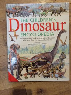 Children's Dinosaur Encyclopedia Hard Cover Book