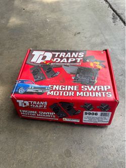Trans-Dapt 9906 Swap Motor Mount Chevy 283-350 Into S10/S15 2WD