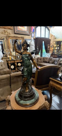 Bronze Sculpture / Statue Diane by A. Moreau
