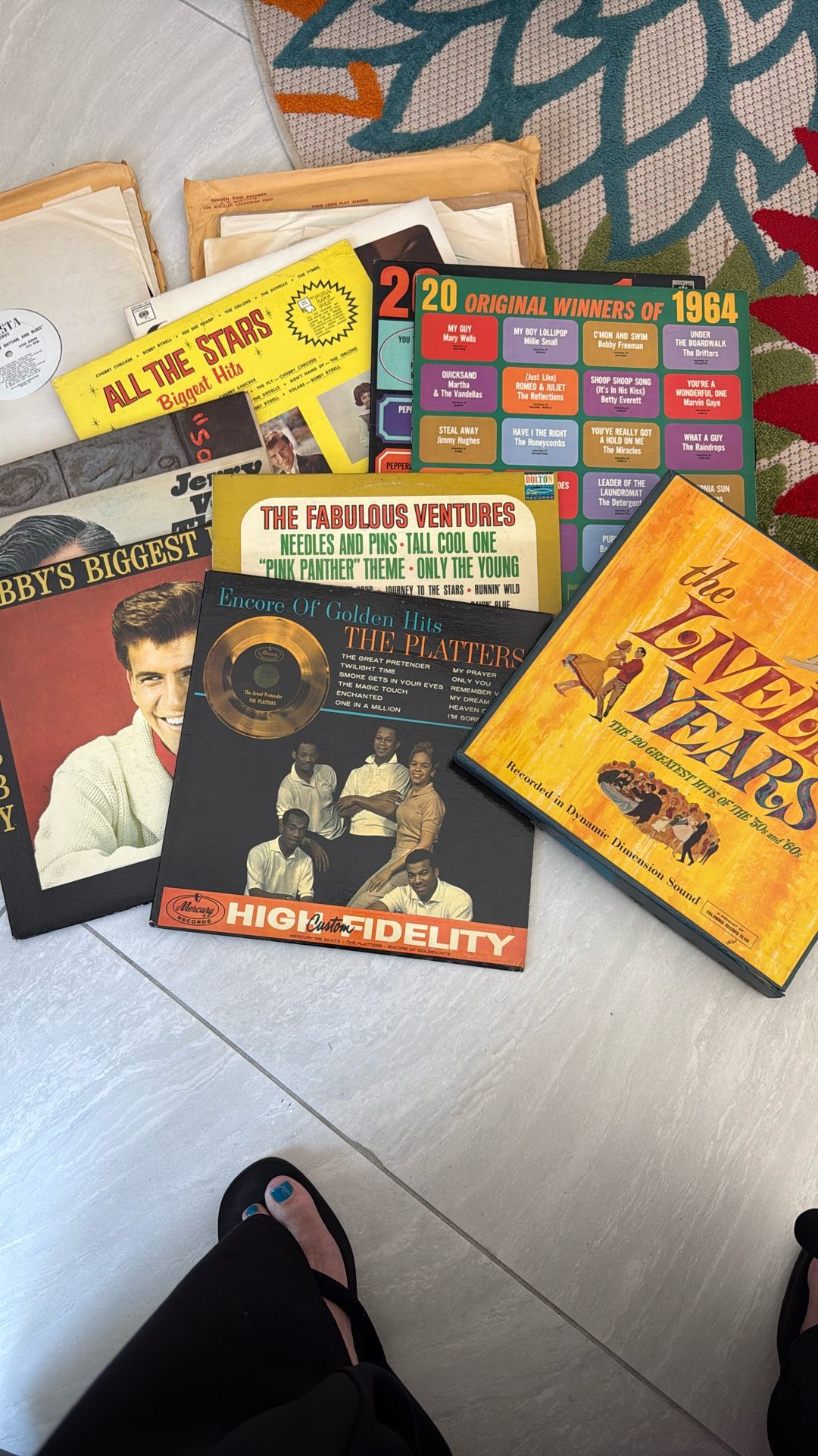 1950-60’s Music Vinyl Albums(30)