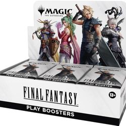 Magic the Gathering FINAL FANTASY PLAY BOOSTER BOX Factory Sealed MTG 30 Packs