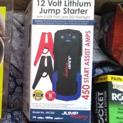 Jump N Go 12 Volt Battery Charger 450 Start Assist Amps 