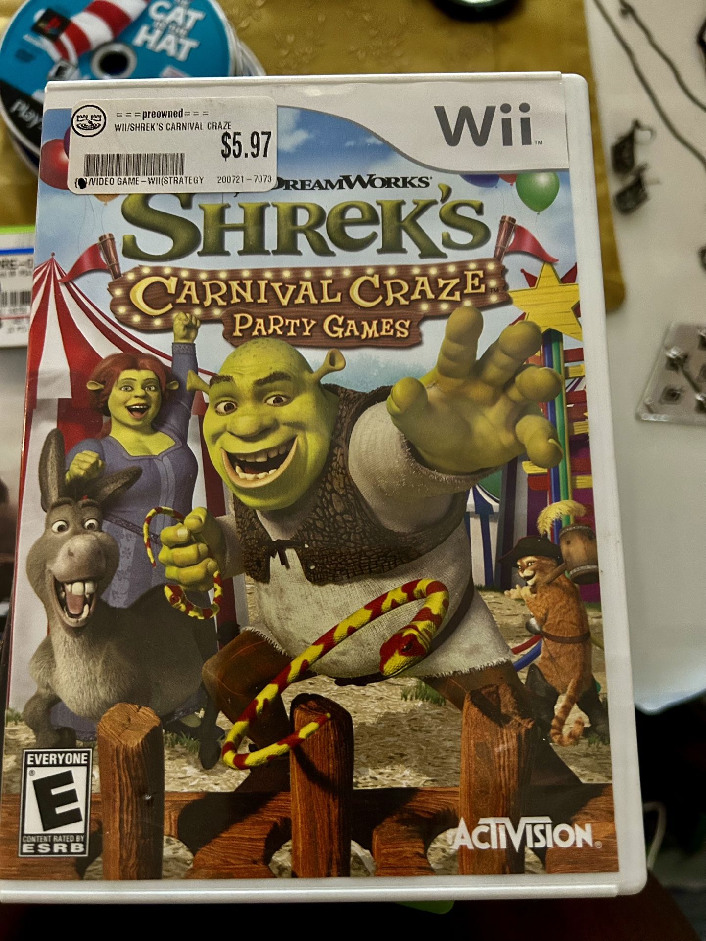 Shrek’s Nintendo Wii Game