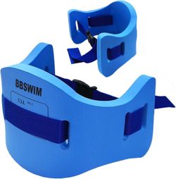 EVA Swimming Floatation Exercise Belt, Adjustable Swim Training Equipment Belt Outdoor Swim Training Tools for Adult and Kids 0038
