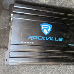 Rockville 600.1 Mono Block Amp 