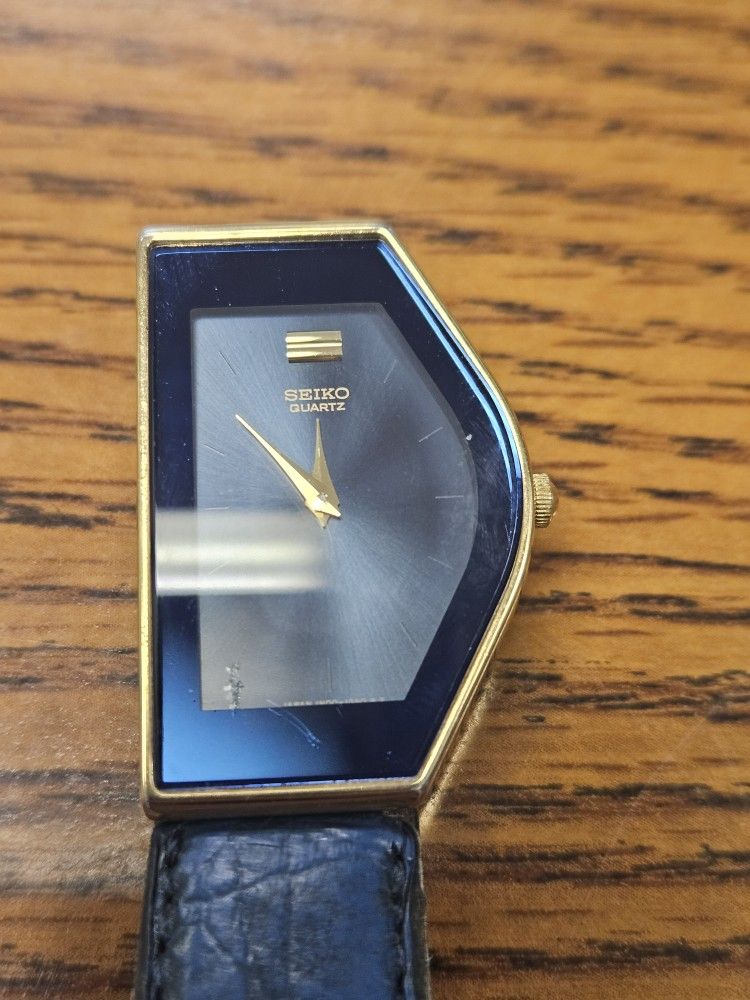 Vintage Seiko Half Moon Watch