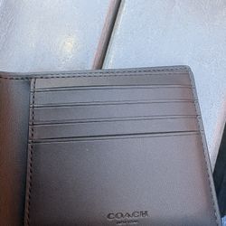 Coach men’s wallet 