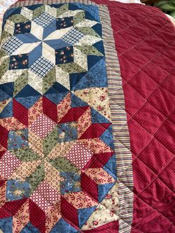 Queen size country, comfort, and shams